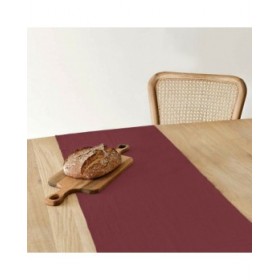 Runner da Tavolo Belum Bordeaux 45 x 140 cm