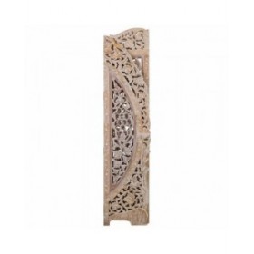 Paravento Alexandra House Living Bianco 2 x 180 x 153 cm