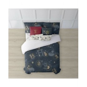 Copripiumino Harry Potter Gold Multicolore 175 Fili 240 x 220 cm Matrimoniale
