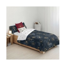 Copripiumino Harry Potter Gold Multicolore 175 Fili 240 x 220 cm Matrimoniale