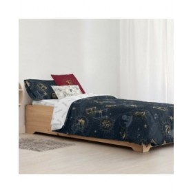 Copripiumino Harry Potter Gold Multicolore 175 Fili 240 x 220 cm Matrimoniale