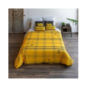 Copripiumino Harry Potter Hufflepuff Multicolore 175 Fili 200 x 200 cm Piazza e mezza