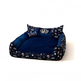 Letto per animali domestici GO GIFT L Rosso Granato 90 x 16 x 50 cm