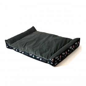 Letto per animali domestici GO GIFT XL Grafite 97 x 8 x 96 cm