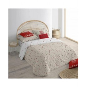 Copripiumino Decolores Laponia Multicolore 175 Fili 140 x 200 cm Singolo