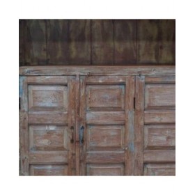 Scaffale Alexandra House Living Marrone Legno Riciclato 40 x 186 x 137 cm