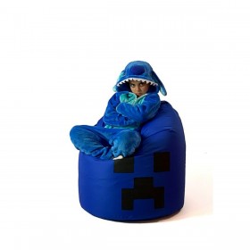 Puff GO GIFT Azzurro Oxford minecraft