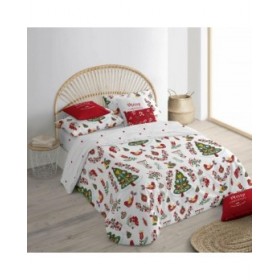 Copripiumino Decolores Laponia Multicolore 175 Fili 220 x 220 cm Ala francese