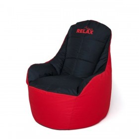 Puff GO GIFT Nero Rosso Oxford tejido antidesgarros
