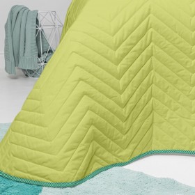 Trapunta HappyFriday Basic Kids Arista Verde 200 x 260 cm