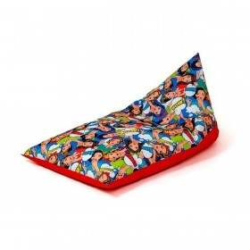 Puff GO GIFT Rosso Oxford tejido antidesgarros
