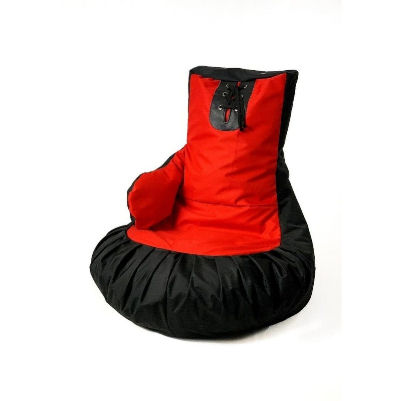 Puff GO GIFT Nero Rosso Oxford Guantone da boxe 130 x 90 cm