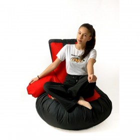 Puff GO GIFT Nero Rosso Oxford Guantone da boxe 130 x 90 cm