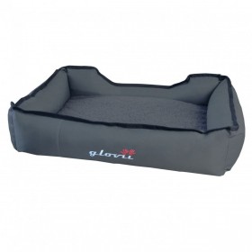 Letto per Cani Glovii GPETB Grigio Grigio scuro 8 x 19 x 6 cm