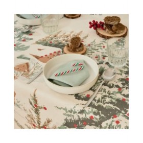 Tovaglia antimacchia Belum Christmas Deer Multicolore