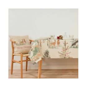 Tovaglia antimacchia Belum Christmas Deer Multicolore