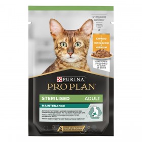 Cibo per gatti Purina Pro Plan Sterilised Pollo Carne di vitello 10 x 85 g