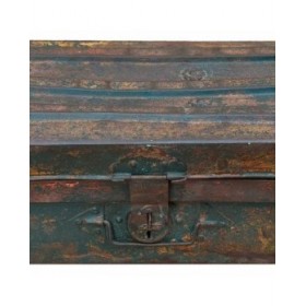 Valigia decorativa Alexandra House Living Marrone Ferro Stile artigianale 32 x 21 x 62 cm