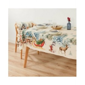 Tovaglia antimacchia Belum Christmas Landscape 100 x 155 cm