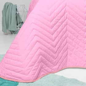 Trapunta HappyFriday Basic Kids Arista Rosa 180 x 260 cm