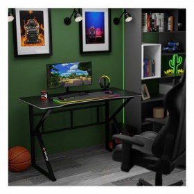 Scrivania Gaming Huzaro HZ-Hero 1.6 Black Nero 120 x 75 x 60 cm