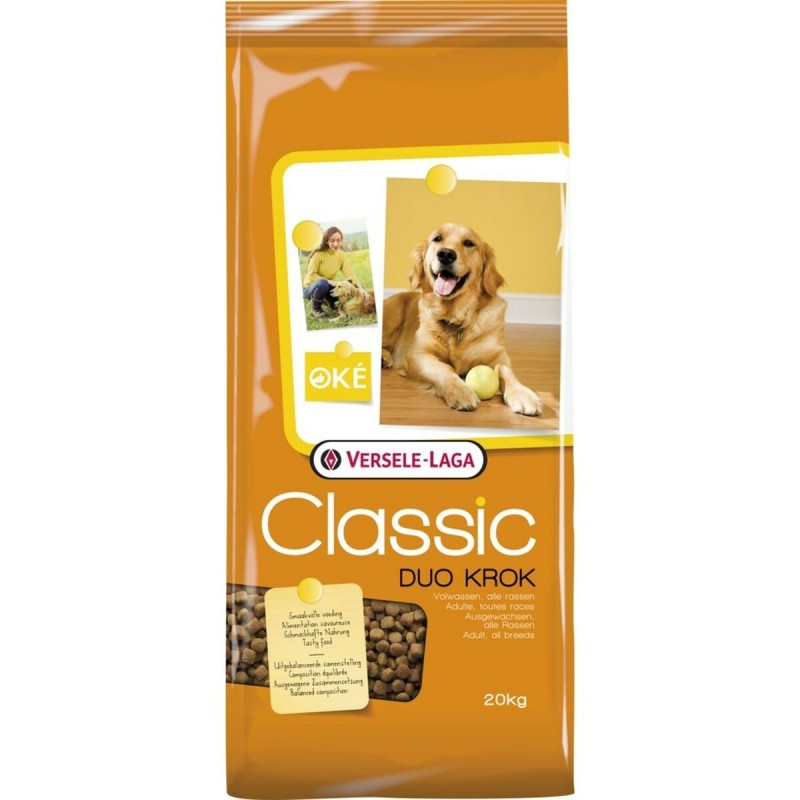 mangime Versele-Laga Classic Duo Krok Adulto Carne Uccelli 20 kg