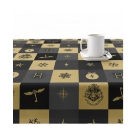 Tovaglia in resina antimacchia Harry Potter Hogwarts Christmas Multicolore 250 x 150 cm