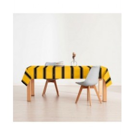 Tovaglia in resina antimacchia Harry Potter Hufflepuff Multicolore 100 x 150 cm