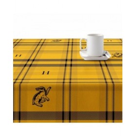 Tovaglia in resina antimacchia Harry Potter Hufflepuff Multicolore 150 x 150 cm