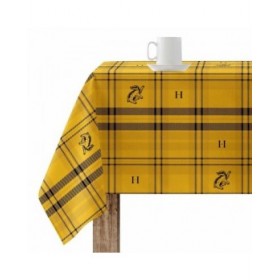 Tovaglia in resina antimacchia Harry Potter Hufflepuff Multicolore 200 x 150 cm