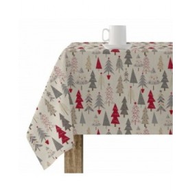 Tovaglia in resina antimacchia Belum Merry Christmas Multicolore 150 x 150 cm
