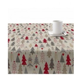 Tovaglia in resina antimacchia Belum Merry Christmas Multicolore 150 x 150 cm
