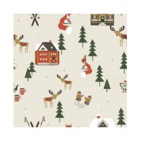 Tovaglia in resina antimacchia Belum Merry Christmas Multicolore 100 x 150 cm