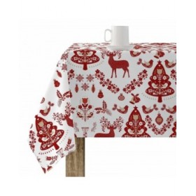Tovaglia in resina antimacchia Belum Merry Christmas Multicolore 200 x 150 cm
