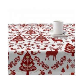 Tovaglia in resina antimacchia Belum Merry Christmas Multicolore 200 x 150 cm