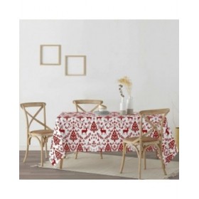 Tovaglia in resina antimacchia Belum Merry Christmas Multicolore 200 x 150 cm