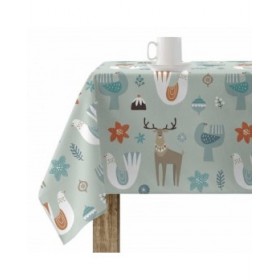 Tovaglia in resina antimacchia Belum Merry Christmas Multicolore 100 x 150 cm