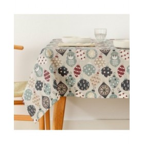 Tovaglia in resina antimacchia Belum Merry Christmas Multicolore 250 x 150 cm