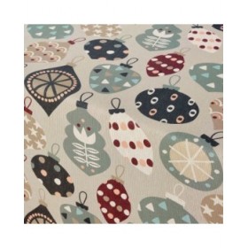 Tovaglia in resina antimacchia Belum Merry Christmas Multicolore 250 x 150 cm
