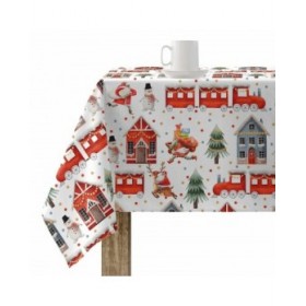 Tovaglia in resina antimacchia Belum Merry Christmas Multicolore 300 x 150 cm