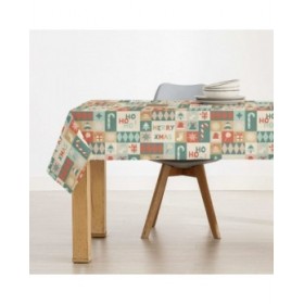 Tovaglia in resina antimacchia Belum Merry Christmas Multicolore 100 x 150 cm