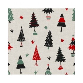 Tovaglia in resina antimacchia Belum Merry Christmas Multicolore 250 x 150 cm