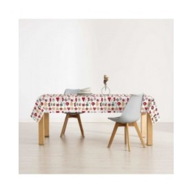 Tovaglia in resina antimacchia Belum Merry Christmas Multicolore 150 x 150 cm
