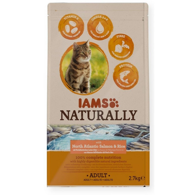 Cibo per gatti Eukanuba Naturally Adult Pesce