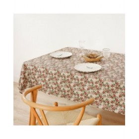 Tovaglia in resina antimacchia Belum Mistletoe Multicolore 300 x 150 cm