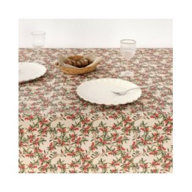 Tovaglia in resina antimacchia Belum Mistletoe Multicolore 300 x 150 cm