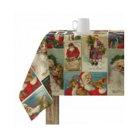 Tovaglia in resina antimacchia Belum Vintage Christmas Multicolore 250 x 150 cm