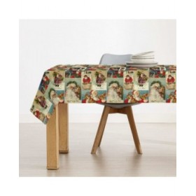 Tovaglia in resina antimacchia Belum Vintage Christmas Multicolore 250 x 150 cm