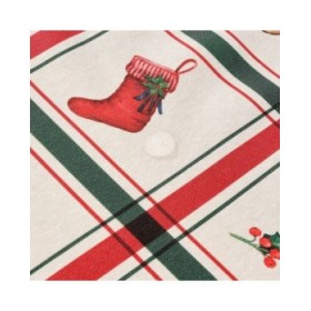 Tovaglia in resina antimacchia Belum Scottish Christmas Multicolore 300 x 150 cm