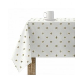 Tovaglia in resina antimacchia Belum Snowflakes Gold Multicolore 200 x 150 cm